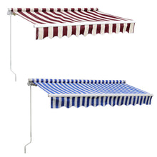 Load image into Gallery viewer, Outdoor Retractable DIY Manual Patio Awning Canopy Garden Shade Shelter