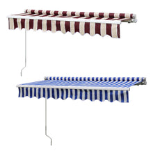 Load image into Gallery viewer, Outdoor Retractable DIY Manual Patio Awning Canopy Garden Shade Shelter