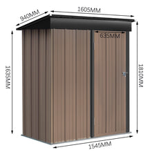 Load image into Gallery viewer, Metal Garden Shed Garden Storage