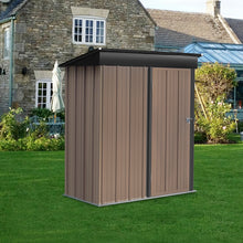Load image into Gallery viewer, Metal Garden Shed Garden Storage
