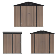 Load image into Gallery viewer, Metal Garden Shed Garden Storage