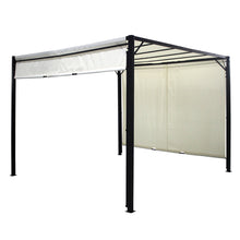 Load image into Gallery viewer, Outdoor Retractable Steel Pergola with Canopy, PM0742PM0743