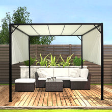 Load image into Gallery viewer, Outdoor Retractable Steel Pergola with Canopy, PM0742PM0743