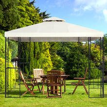 Load image into Gallery viewer, European Square Outdoor Steel Gazebo with Canopy and Netting, PM0746PM0747