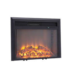 Load image into Gallery viewer, 26 Inch LED Brick Frame Inset Wall Electric Fireplace With Remote Control