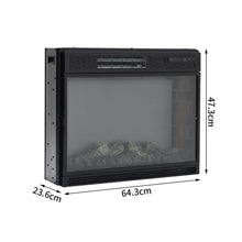 Load image into Gallery viewer, 26/28 inch Electric Insert Heater Fireplace 3 Flame Colours with Remote Control