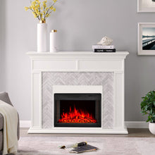 Load image into Gallery viewer, 26/28 inch Electric Insert Heater Fireplace 3 Flame Colours with Remote Control