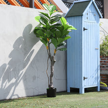 Load image into Gallery viewer, Artificial Fiddle Leaf Fig Tree in Pot for Decoration