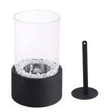 Load image into Gallery viewer, Round Bio Ethanol Tabletop Fireplace with Flame Guard