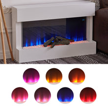 Load image into Gallery viewer, Electric Fireplace Remote Timer Adjustable Flame Effect