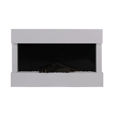 Load image into Gallery viewer, LED Standing Electric Fireplace 7 Flame Colours with Remote Control