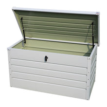 Load image into Gallery viewer, 120CM Garden Storage Box Chest Lockable Tool Organizer