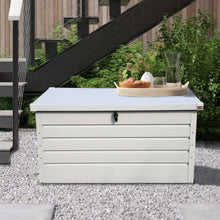 Load image into Gallery viewer, 120CM Garden Storage Box Chest Lockable Tool Organizer