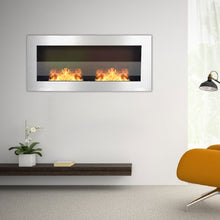Load image into Gallery viewer, Bio Ethanol Fire Wall & Recessed Mounted
