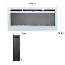 Load image into Gallery viewer, Electric Fireplace Wall Mounted Room Heater 12 LED Flame Colours
