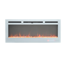Load image into Gallery viewer, Electric Fireplace Wall Mounted Room Heater 12 LED Flame Colours