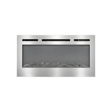 Load image into Gallery viewer, Electric Fireplace Wall Mounted Room Heater 12 LED Flame Colours