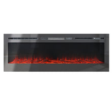 Load image into Gallery viewer, Electric Fireplace Wall Mounted Room Heater 12 LED Flame Colours