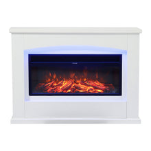 Load image into Gallery viewer, Electric Fireplace Insert Wall Mounted Freestanding Heater with LED Surround