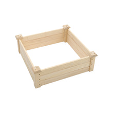 Load image into Gallery viewer, Square Wooden Raised Garden Bed