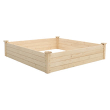 Load image into Gallery viewer, Square Wooden Raised Garden Bed