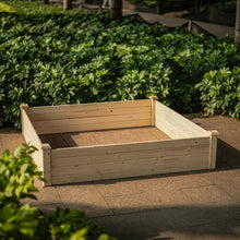 Load image into Gallery viewer, Square Wooden Raised Garden Bed