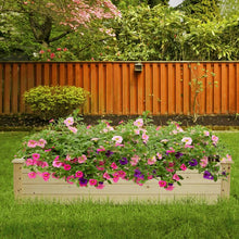 Load image into Gallery viewer, Square Wooden Raised Garden Bed