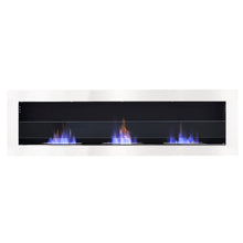Load image into Gallery viewer, Indoor Wall Mounted Recessed Bio Ethanol Fireplace-4 Color Options