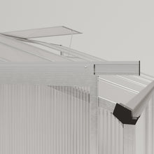 Load image into Gallery viewer, Livingandhome 10 x 4 ft Lean-to Aluminum Greenhouse with Sliding Door, PM1041PM1042