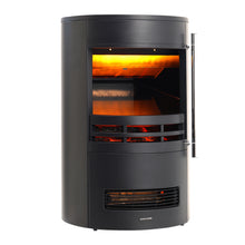 Load image into Gallery viewer, 2000W Freestanding Electric Fireplace Realistic LED Flame Heater