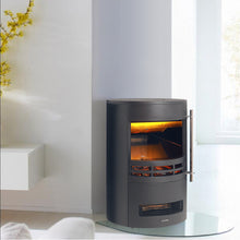 Load image into Gallery viewer, 2000W Freestanding Electric Fireplace Realistic LED Flame Heater