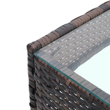 Load image into Gallery viewer, 4 Pcs Outdoor Patio Rattan Furniture Set Modern Bistro Chairs and Side Table Set, PM1089