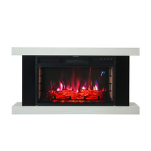 Load image into Gallery viewer, 2KW Large LED Standing Electric Fireplace 7 Flame Colours with Remote Control