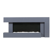Load image into Gallery viewer, 50 inch Large LED Standing Electric Fireplace 7 Flame Colours with Remote Control