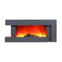 Load image into Gallery viewer, 50 inch Large LED Standing Electric Fireplace 7 Flame Colours with Remote Control