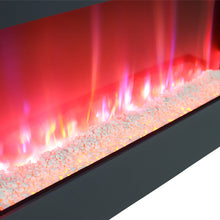 Load image into Gallery viewer, 50 inch Large LED Standing Electric Fireplace 7 Flame Colours with Remote Control