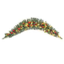 Load image into Gallery viewer, 1.8M or 2.7M LED Christmas Rattan Artificial Garland Wreath Swag Plants Hanging