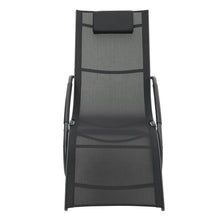 Load image into Gallery viewer, Garden sun lounger with cushion, Sun lounger recliner