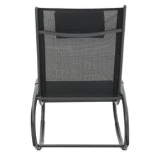 Load image into Gallery viewer, Outdoor patio rocking chair, Garden sun lounger with cushion