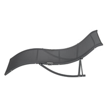 Load image into Gallery viewer, Set of 2 S-Shaped Foldable Garden Lounge Chairs