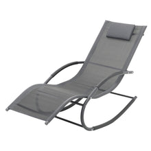 Load image into Gallery viewer, Garden sun lounger with cushion, Sun lounger chair, Outdoor U-shaped chair