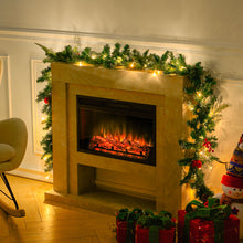 Load image into Gallery viewer, 270CM Christmas Garland 50 LED Light Up Xmas Decor Hanging Rattan