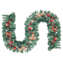 Load image into Gallery viewer, 270CM Christmas Garland 50 LED Light Up Xmas Decor Hanging Rattan