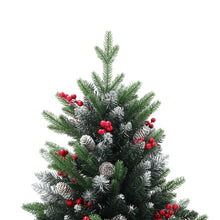 Load image into Gallery viewer, Livingandhome 1.8m Natural Looking Artificial Frosted Christmas Tree for Home, PM1243