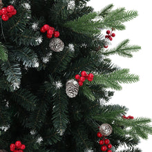 Load image into Gallery viewer, Livingandhome 1.8m Natural Looking Artificial Frosted Christmas Tree for Home, PM1243
