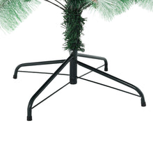 Load image into Gallery viewer, Livingandhome Artificial Green Flocked Full Christmas Tree with Stand 1.8m, PM1244