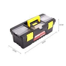 Load image into Gallery viewer, Plastic Tool Box Lockable Storage Organiser Carry Case Handle Tray-4 size options