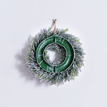 Load image into Gallery viewer, Large Door Wreath Artificial Lavender Flower Lush Topiary