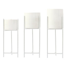 Load image into Gallery viewer, Garden Geometric Plant Stand Ceramic Pot Succulent Flower Iron Parallel Low Rack Holder