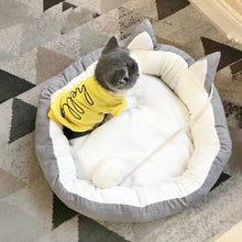Load image into Gallery viewer, Soft Cat Ear Style Pet Bed Washable Basket Mat Cushion